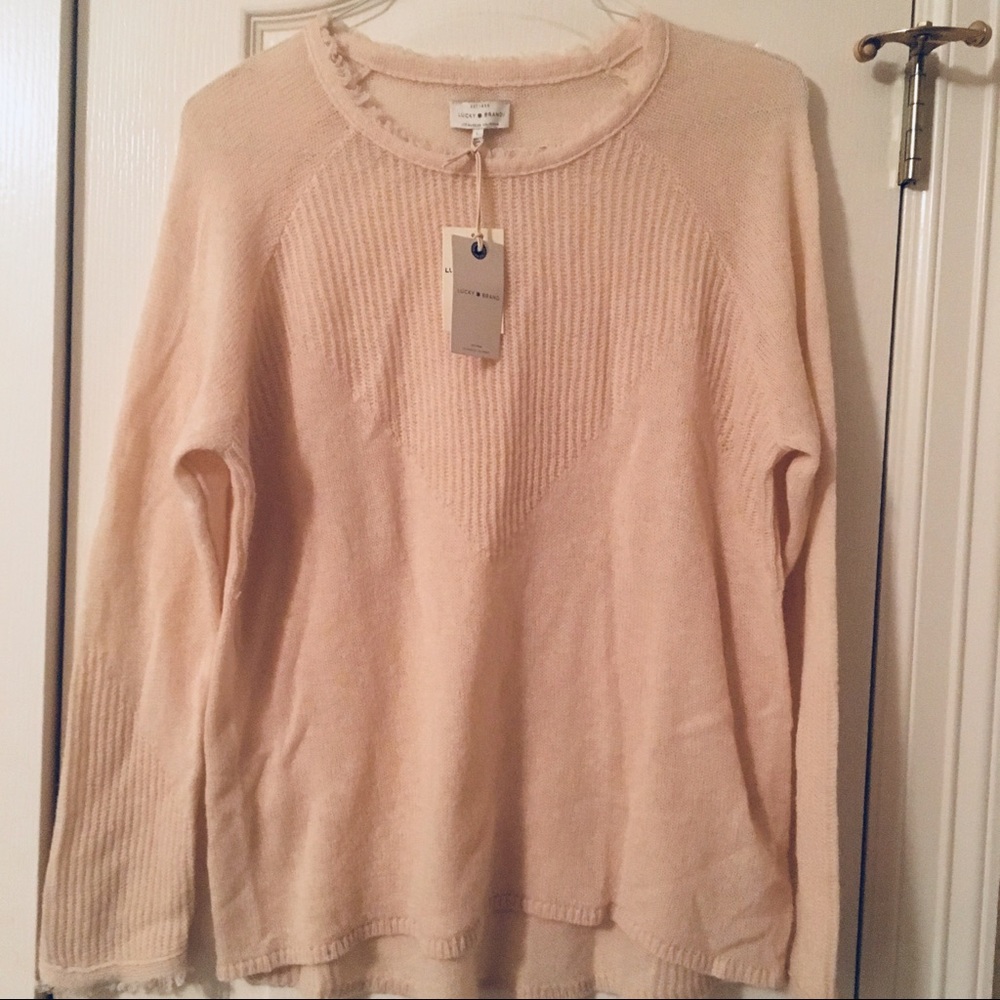 lucky brand sweater worn once